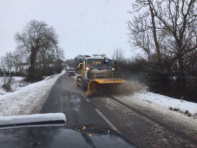 Icy Conditions on the Roads in Bedford Borough