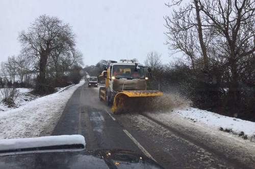 Icy Conditions on the Roads in Bedford Borough