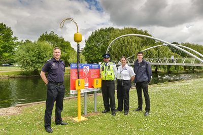 New rescue equipment to help get people out of trouble in Bedfordshire’s waterways