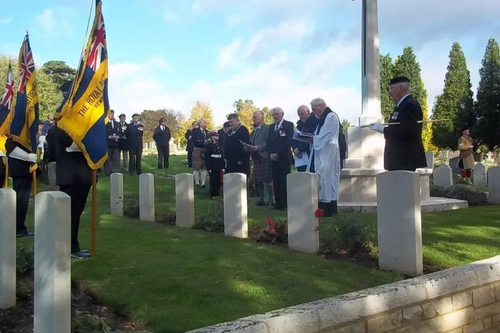 The Scots Society of St Andrew, Bedford Remembrance Service, 2013