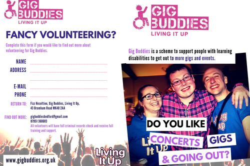 Volunteering for the Gig Buddies