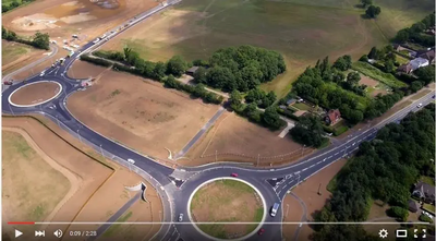 Bedford Western Bypass Summer 2015 Video Still Image