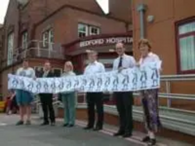 Bedford Hospital Nurse Banner