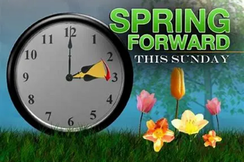 Clocks Change/Spring Forward