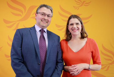 Daniel Norton and Jo Swinson