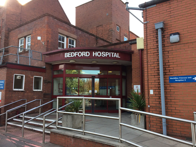 Bedford Hospital Britannia Road Entrance