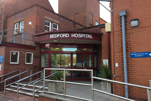 Bedford Hospital Britannia Road Entrance