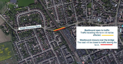 Bromham Road Bridge diversion