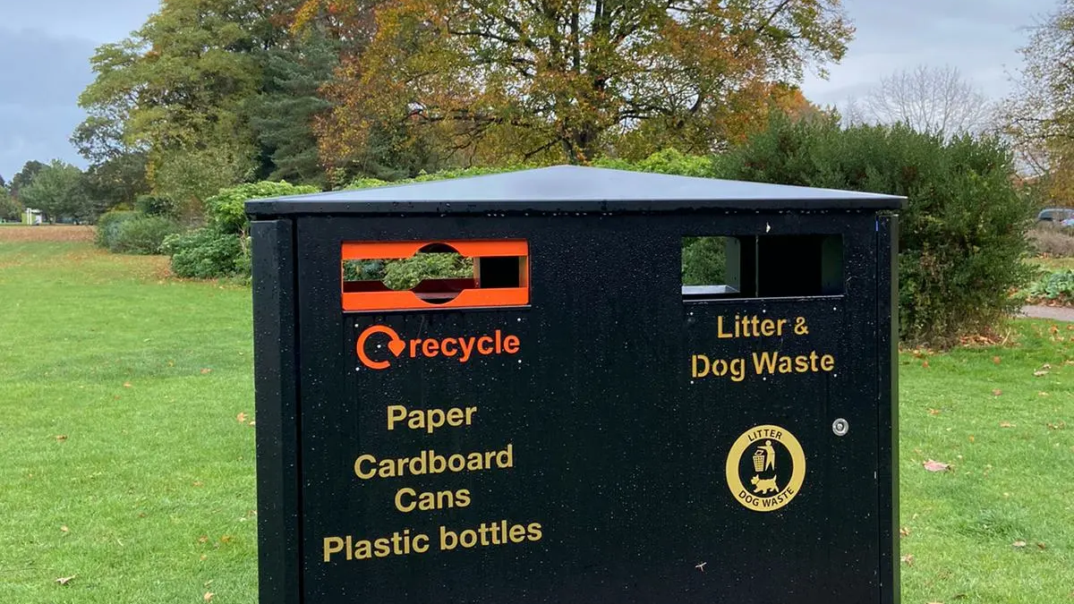 New recycling bins in Bedford Borough’s parks - Bedford Liberal Democrats